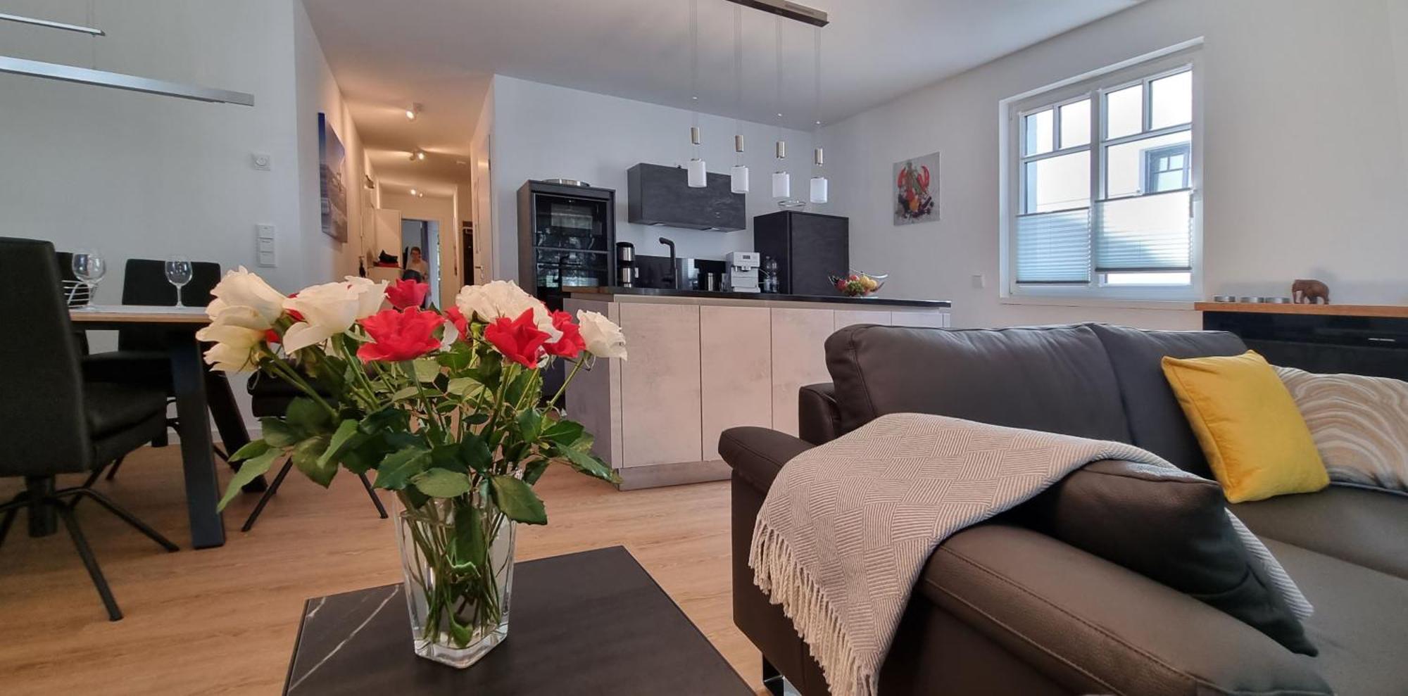 Strandblick In Apartment